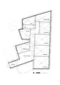 living - Piso de 125m² en venta en Ibiza, Madrid - Plano del piso thumbnail - 1