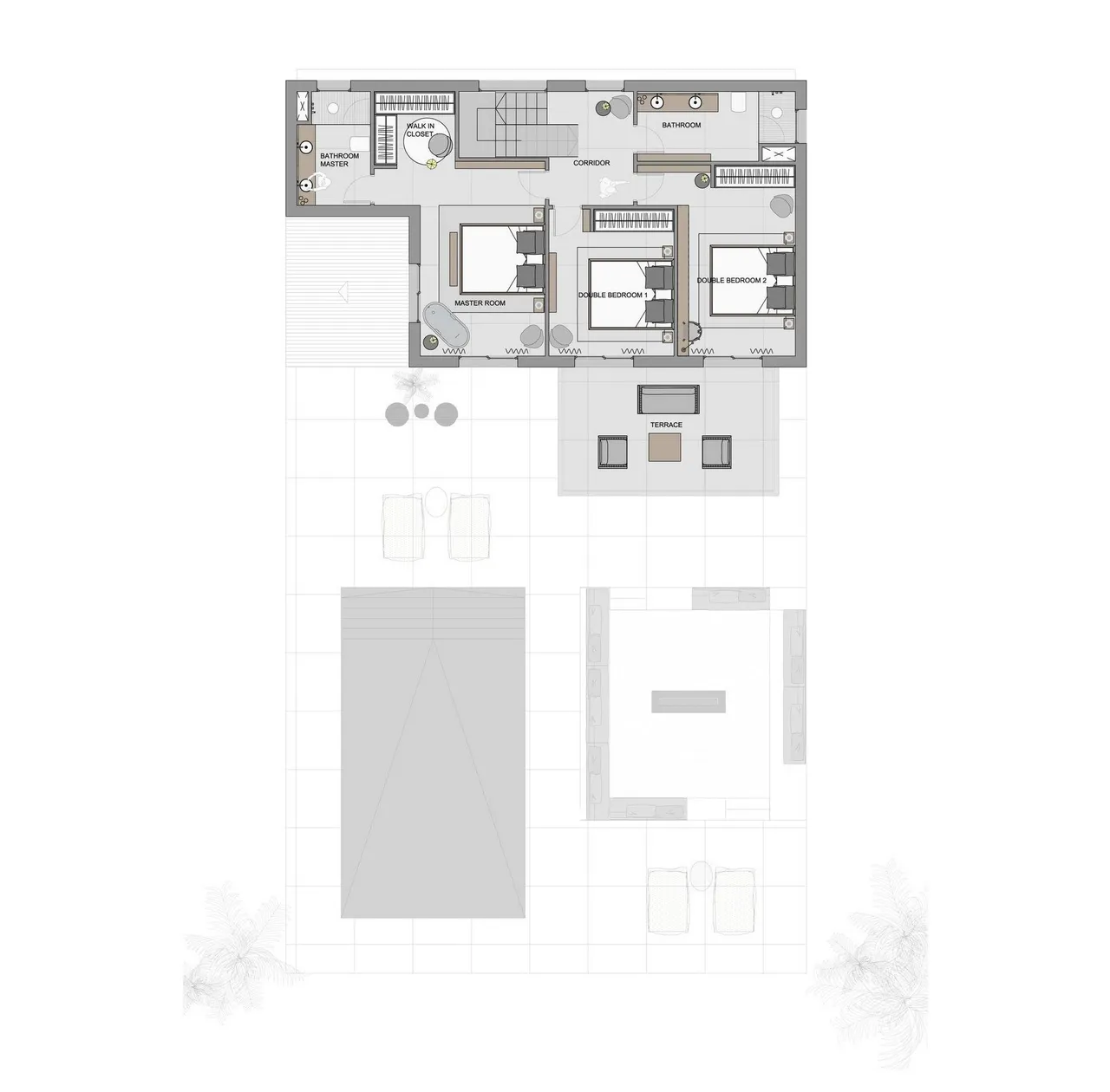 living - 252m² country house with 65m² garden for sale in Sencelles - Floor Plan - 2