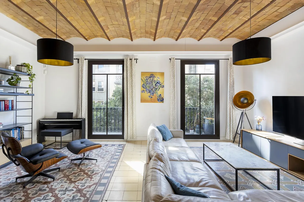 living - Apartamento de 150 m² en venta en el Eixample Derecho - gallery - 2