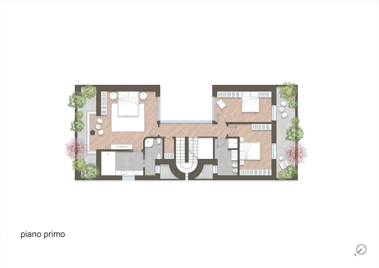 living - Principale 109 - Living - Dils - Plan d'étage - 1