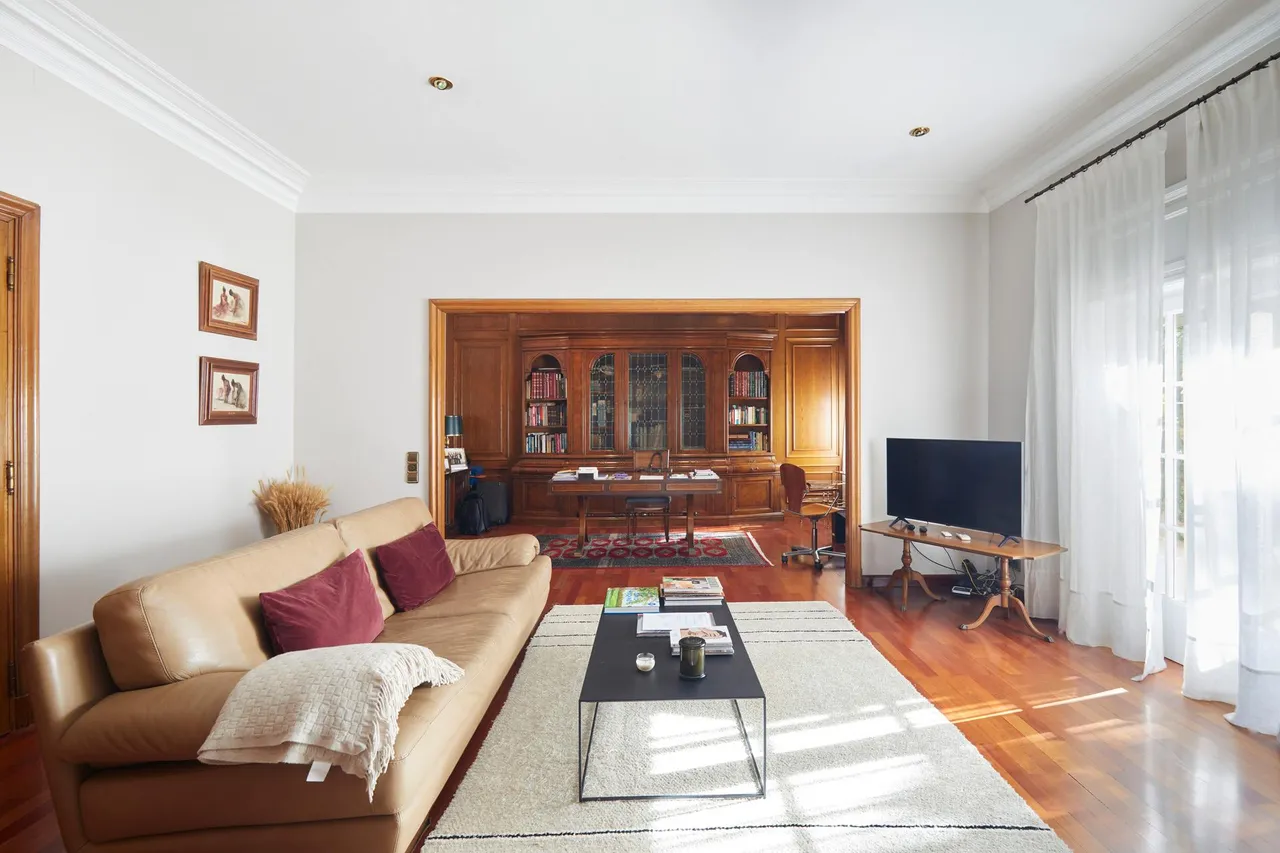 living - Piso de 453m² con 31m² terraza en venta en Sarrià - gallery - 3