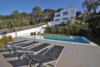 living - Luxury Costa Brava villa to sell in Lloret de Mar - gallery thumbnail - 1