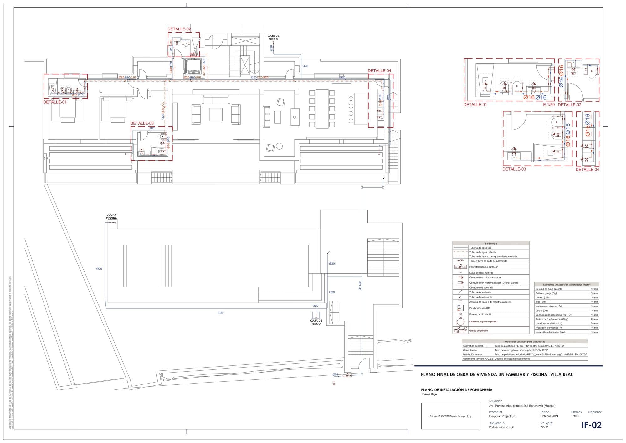 living - 980m² house / villa with 500m² garden for sale in Paraiso - Floor Plan thumbnail - 2
