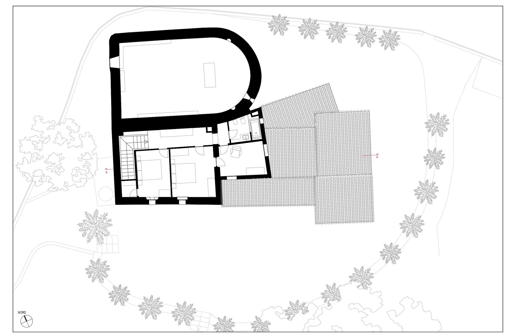 living - Casa / villa de 713m² en venta en Sant Pol de Mar - Plano del piso - 4