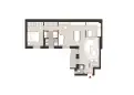 living - Sant'Ambrogio 4 - Living - Dils - Verdiepingsplan thumbnail - 1