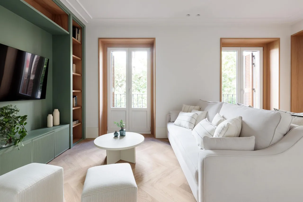 living - Piso de 115m² en venta en Palacio, Madrid - gallery - 2