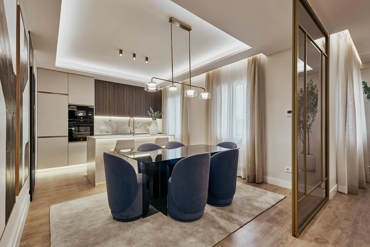 living - Piso de 120m² en venta en Castellana, Madrid - gallery - 8