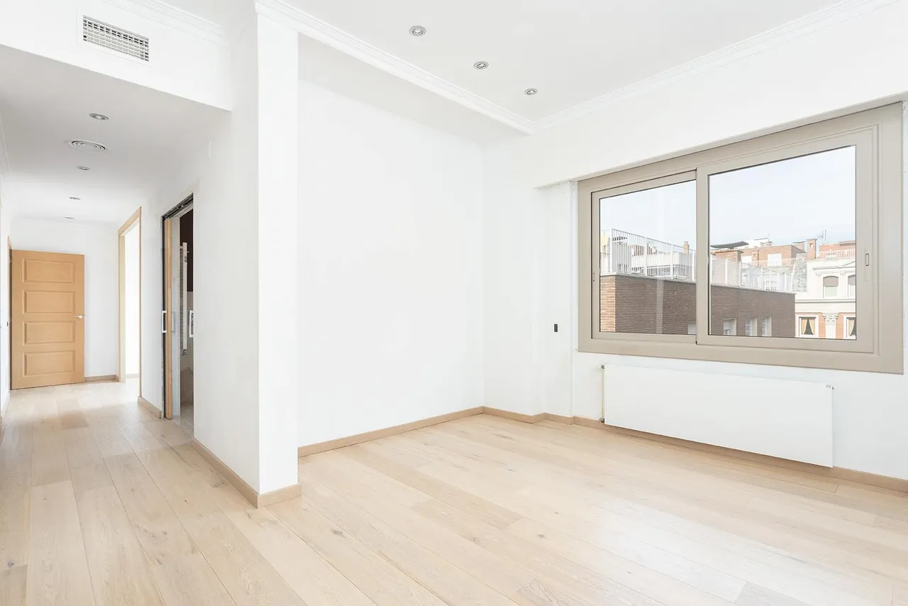 living - Ático de 240 m² con 20 m² de terraza en venta en Turó Park - gallery - 9