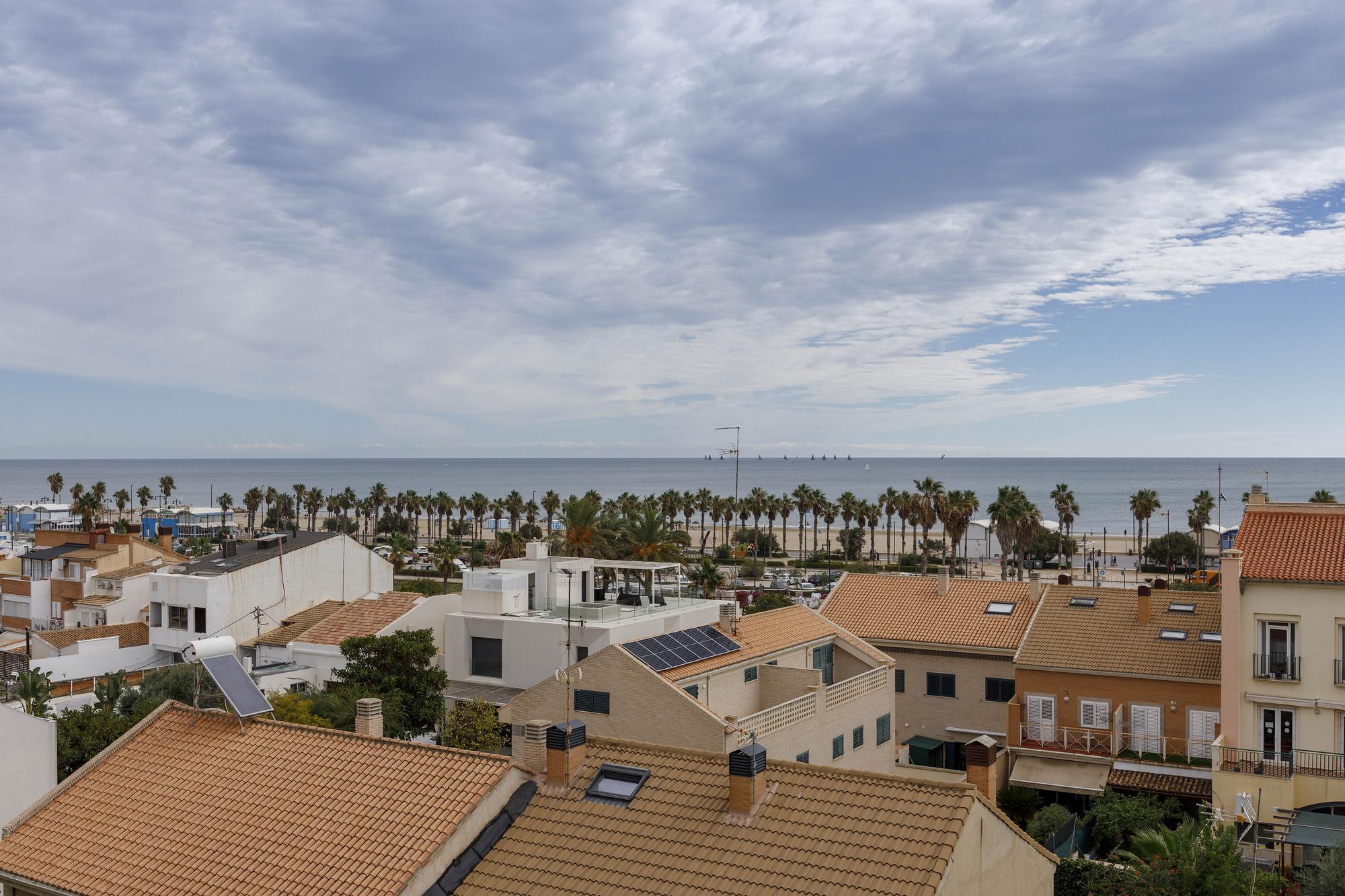 living - Piso de 71m² en alquiler en Playa Malvarrosa/Cabanyal - featured