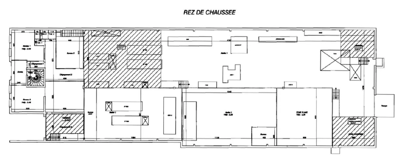 logistics - Local d’activités À Louer - Plan d'étage - 1