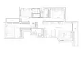 living - Piso de 120m² con 11m² terraza en venta en Arapiles, Madrid - Plano del piso thumbnail - 1
