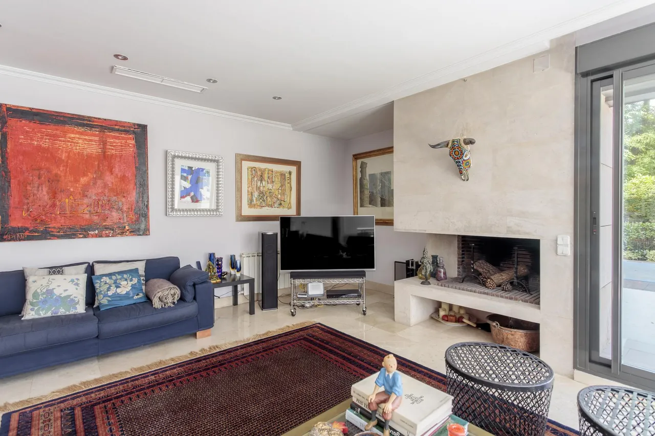 living - Casa / villa de 396m² con 140m² de jardín en venta en Arturo Soria - gallery - 8