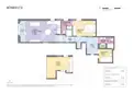living - Piso de 85m² en venta en Eixample Derecho, Barcelona - Plano del piso thumbnail - 1