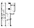 living - Piso de 140m² con 6m² terraza en venta en Ciudad de las Ciencias - Plano del piso thumbnail - 1