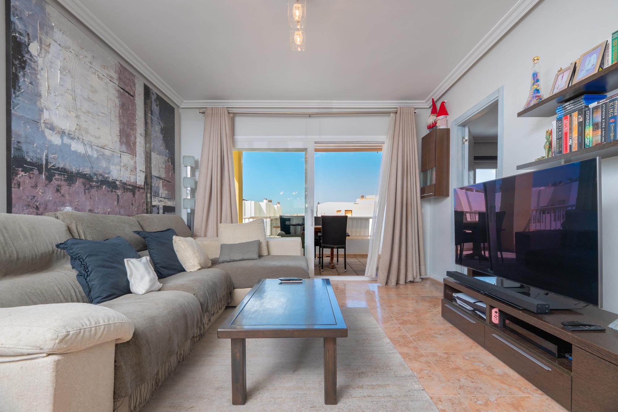living - 120m² apartment for sale in Santa Eulalia, Balearic Islands - gallery thumbnail - 5