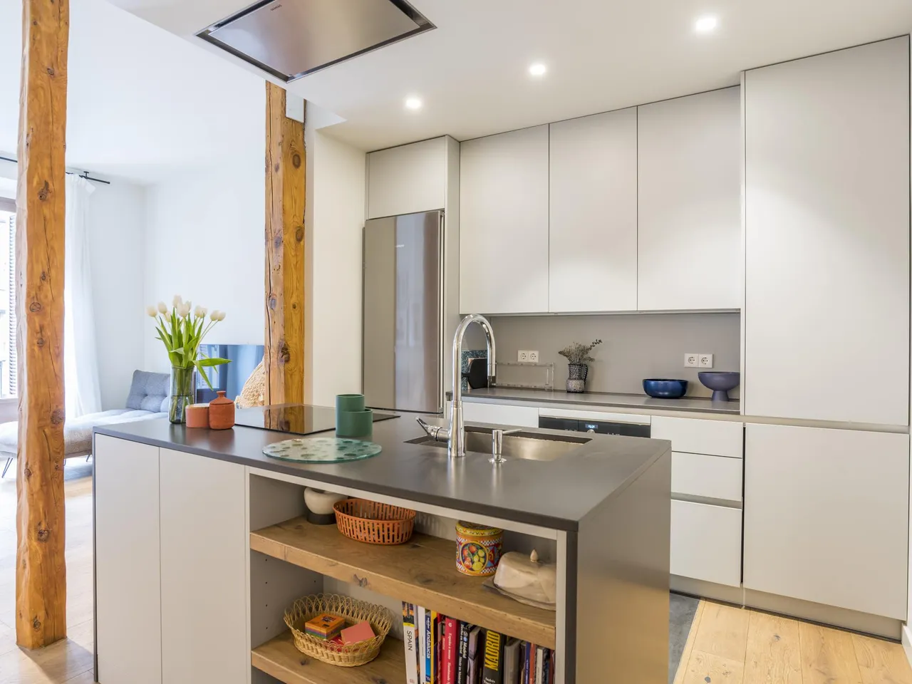 living - 119m² apartment for sale in Trafalgar, Madrid - gallery - 10