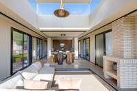living - 331m² house / villa for sale in Premià de Dalt, Barcelona - gallery thumbnail - 4