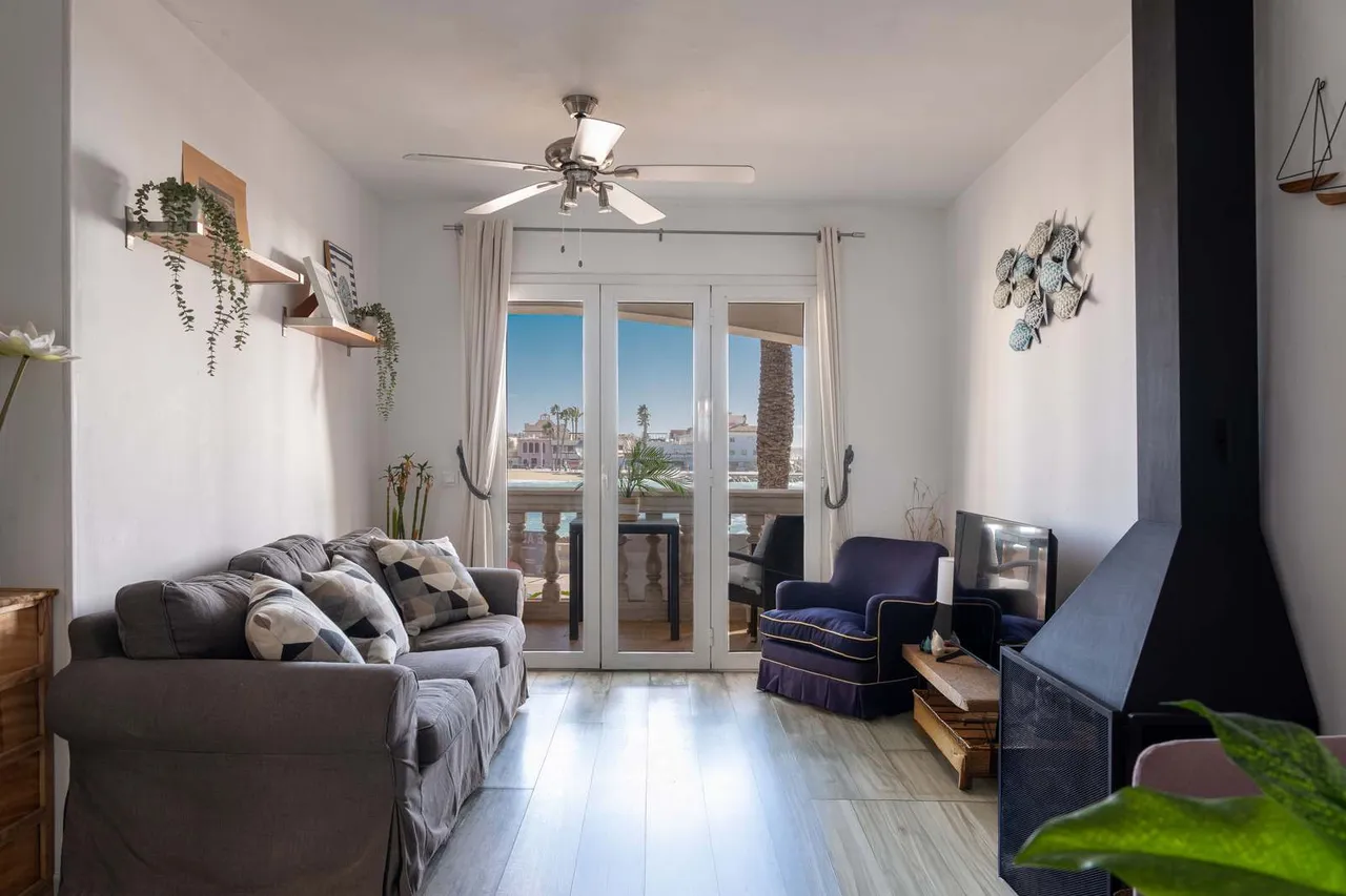 living - Piso de 63m² con 7m² terraza en venta en Palma de Mallorca - gallery - 4