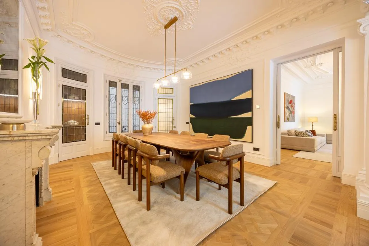 living - Piso de 297m² con 55m² terraza en venta en Recoletos - gallery - 8