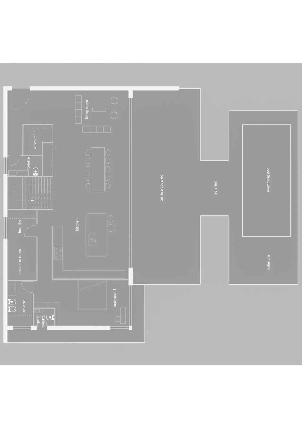 living - 680m² house / villa for sale in Sotogrande, Costa del Sol - Floor Plan - 1