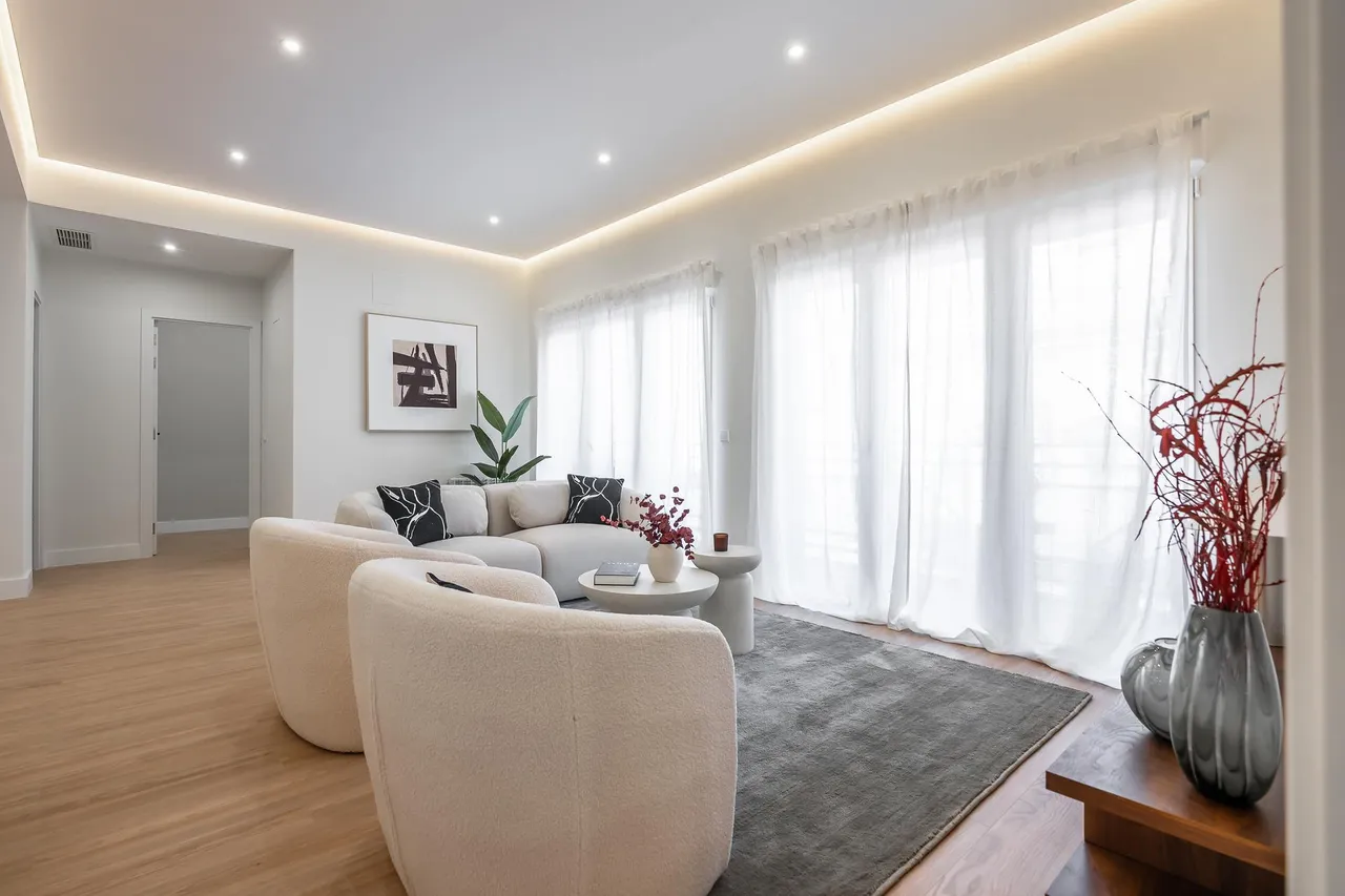 living - 159m² apartment for sale in Berruguete, Madrid - gallery - 6