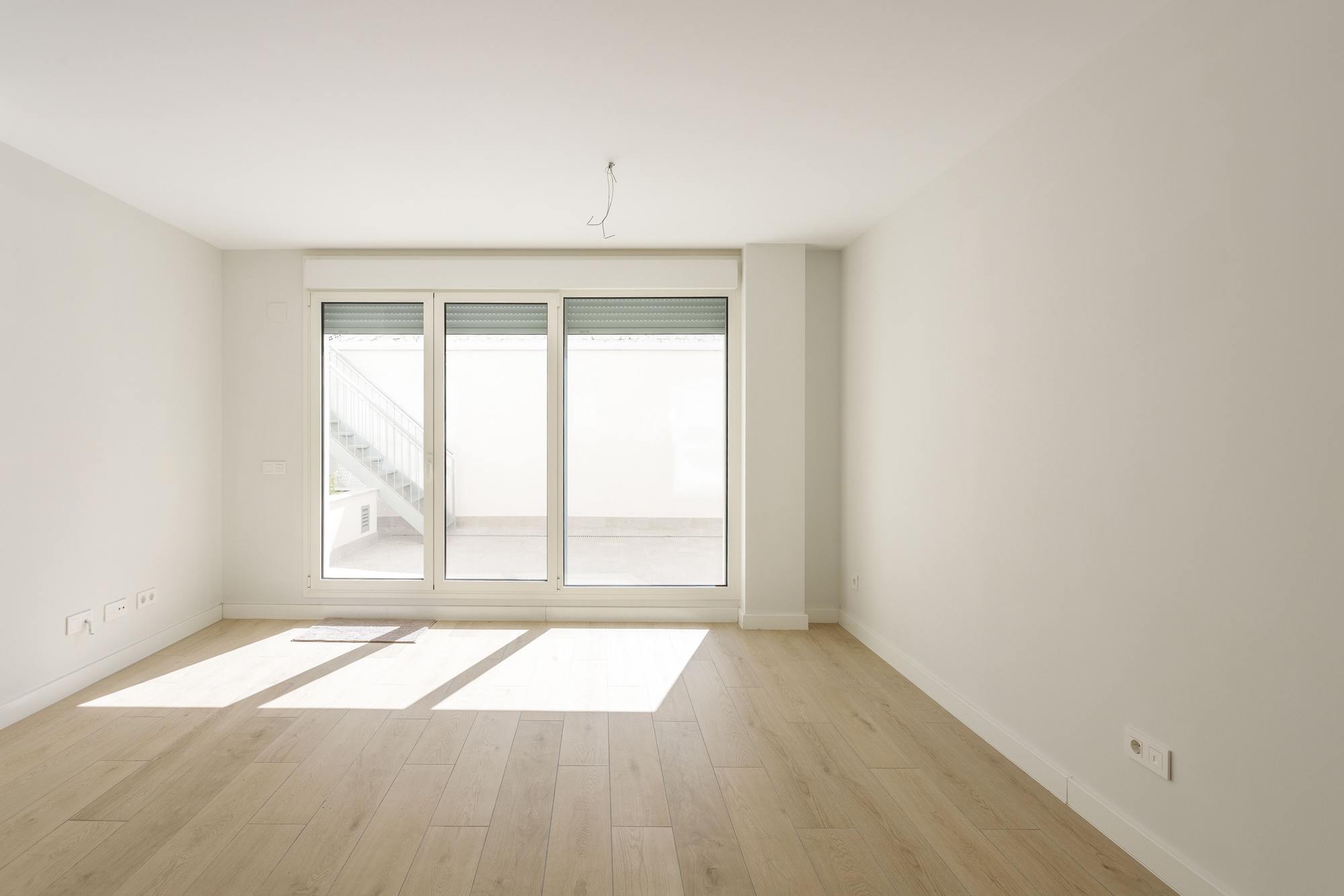 living - Piso de 105m² con 35m² terraza en alquiler en Pacífico - gallery thumbnail - 2