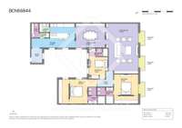 living - 183m² apartment with 6m² terrace for sale in Eixample Right - Floor Plan thumbnail - 1
