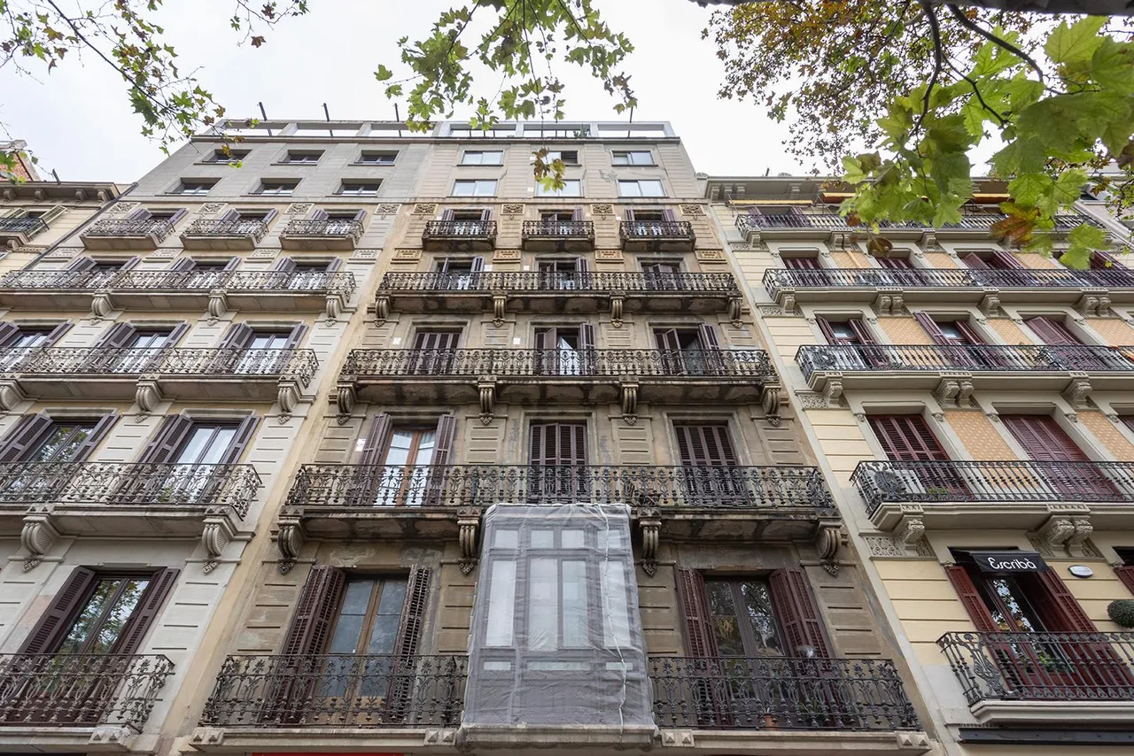 living - Gran Via Villarroel - gallery - 8