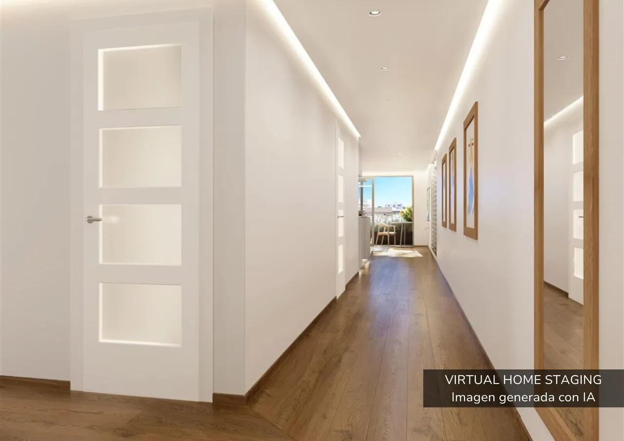 living - Piso de 132m² con 10m² terraza en venta en Palma de Mallorca - gallery - 6