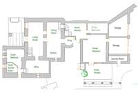 living - Casa rural de 475m² en venta en San José, Islas Baleares - Plano del piso thumbnail - 1