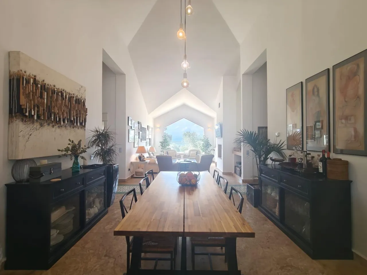 living - Casa rural de 578m² en venta en Sierra de Madrid, Madrid - gallery - 10