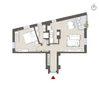 living - Washington 104 - Living - Dils - Floor Plan thumbnail - 1