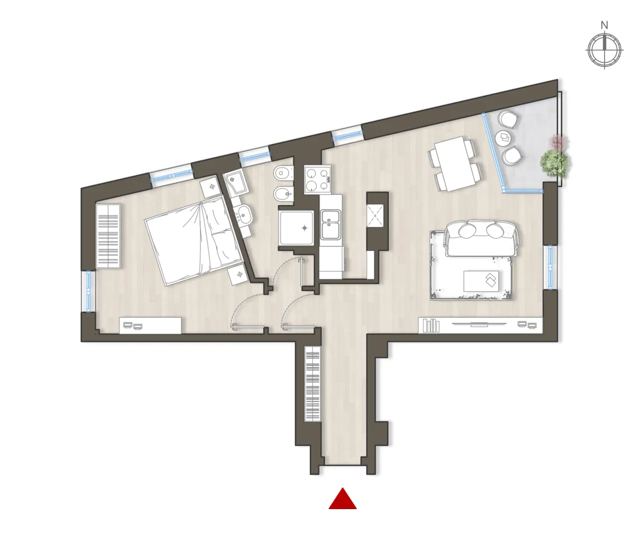 living - Washington 104 - Living - Dils - Planimetria - 1