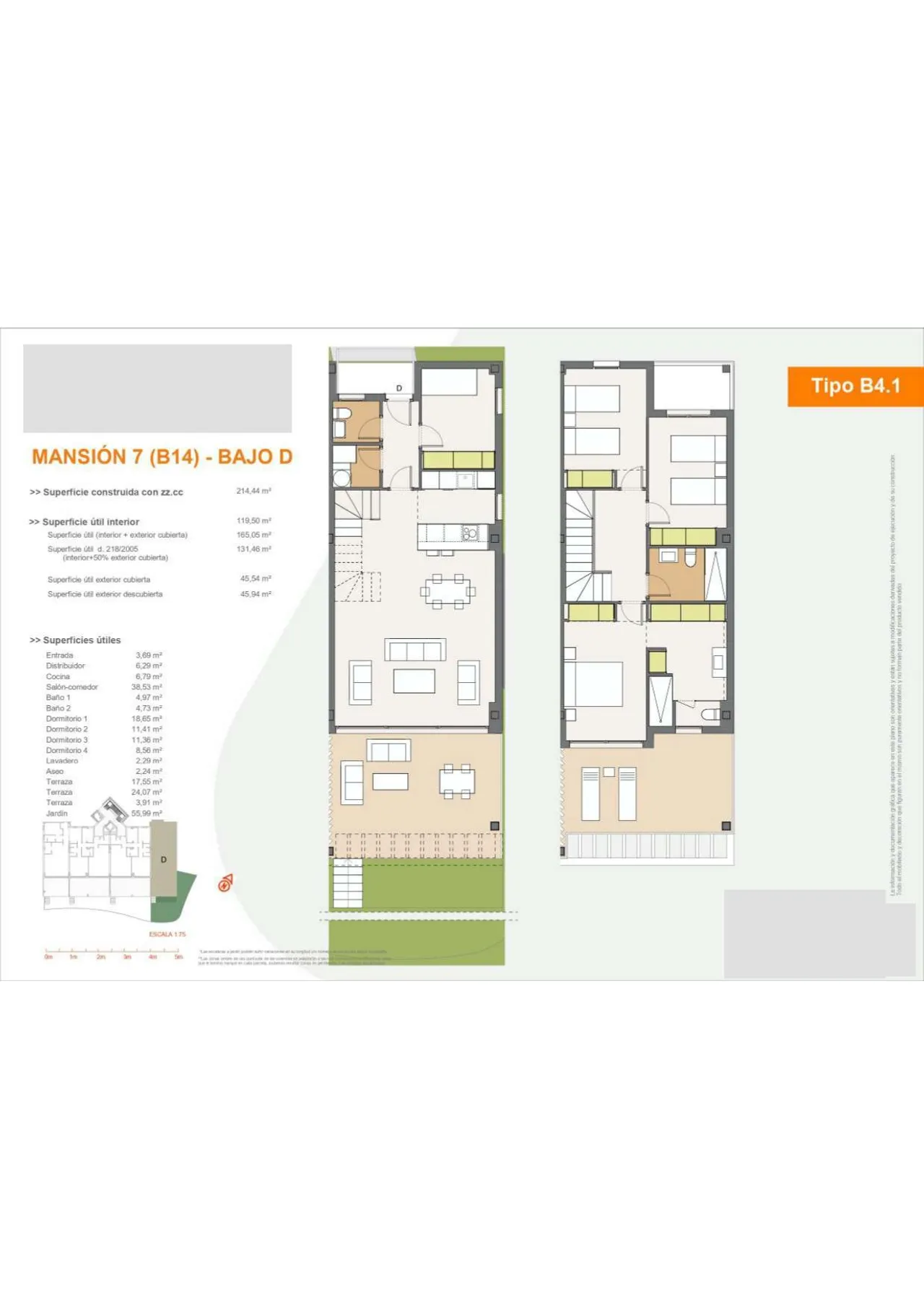 living - New-build apartment for sale with sea views in La Alcaidesa - Floor Plan - 2