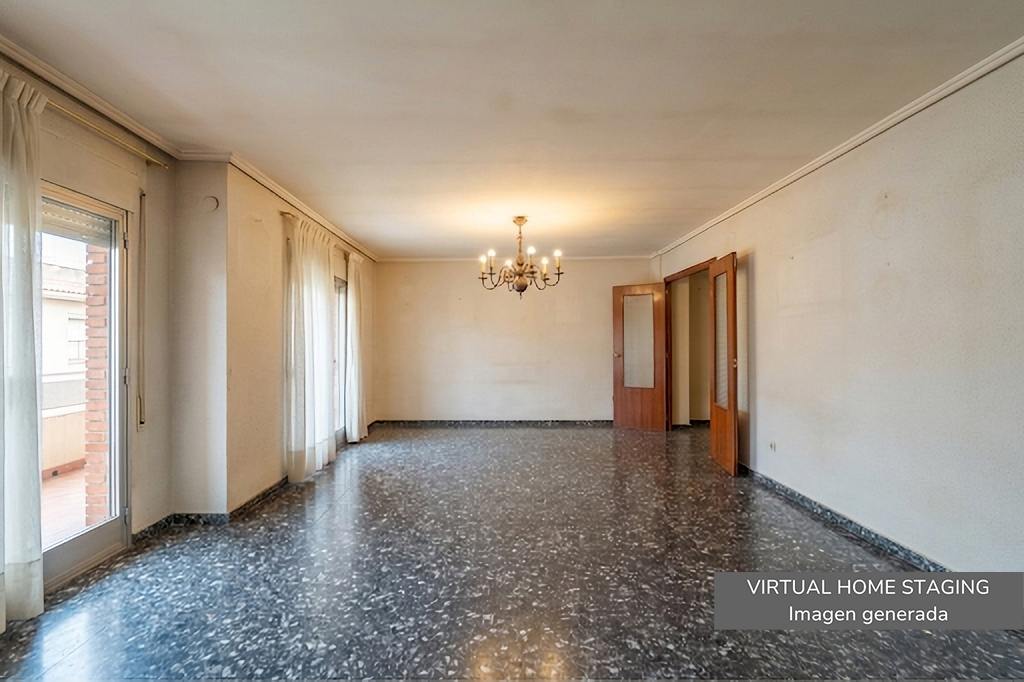 living - Piso de 169m² en venta en Gran Vía, Valencia - gallery - 2
