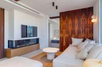 living - Ático de 117m² con 107m² terraza en venta en Les Corts - gallery thumbnail - 1