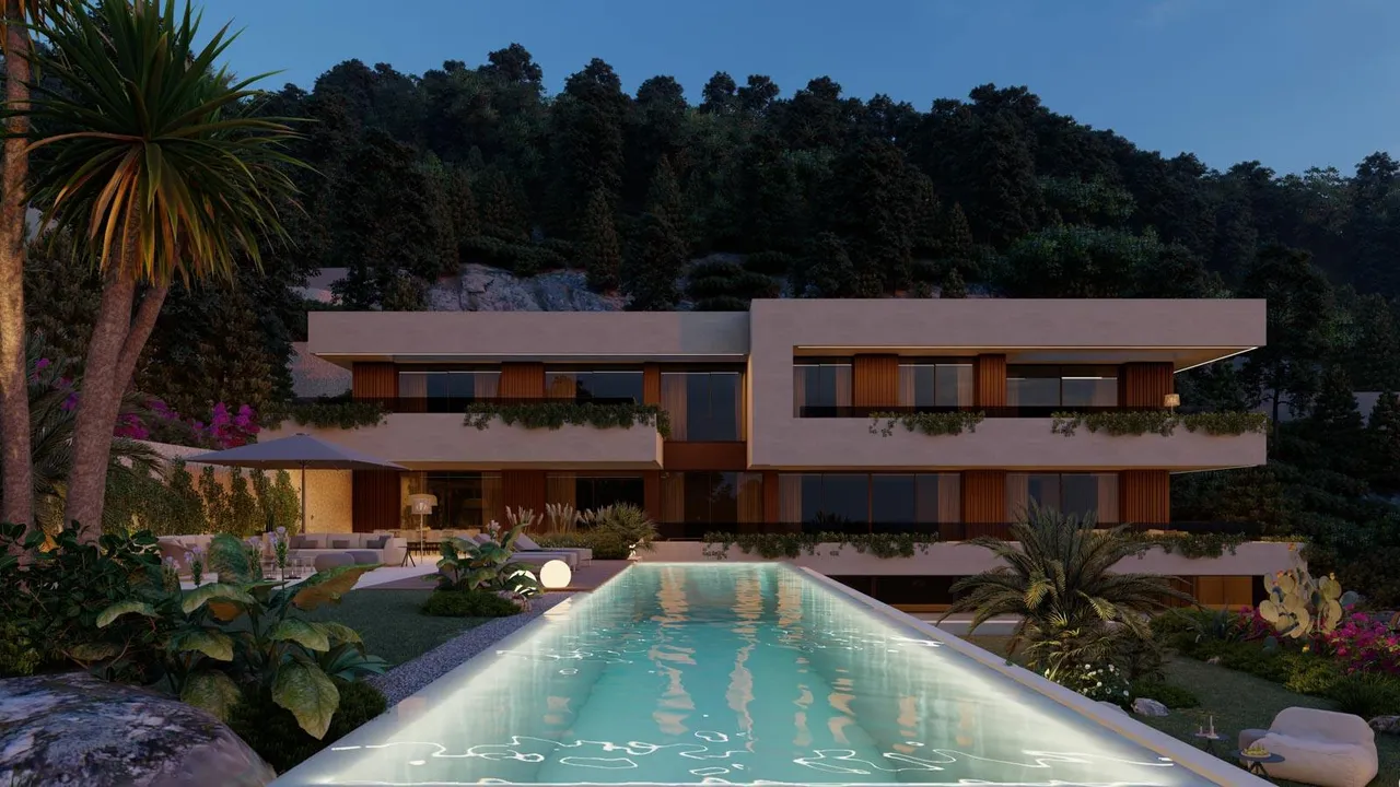 living - 950m² plot with 423m² terrace for sale in Son Vida - gallery - 8