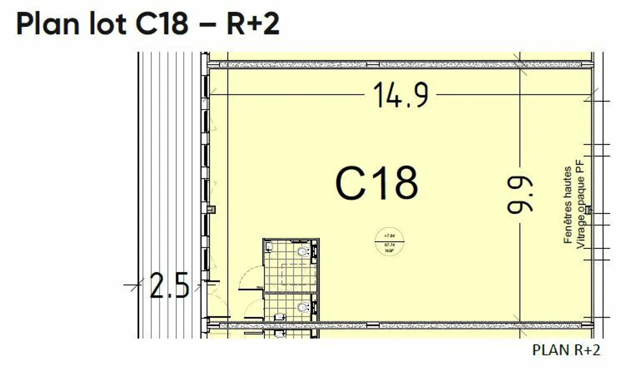logistics - Local d’activités À Louer - Plan d'étage - 9