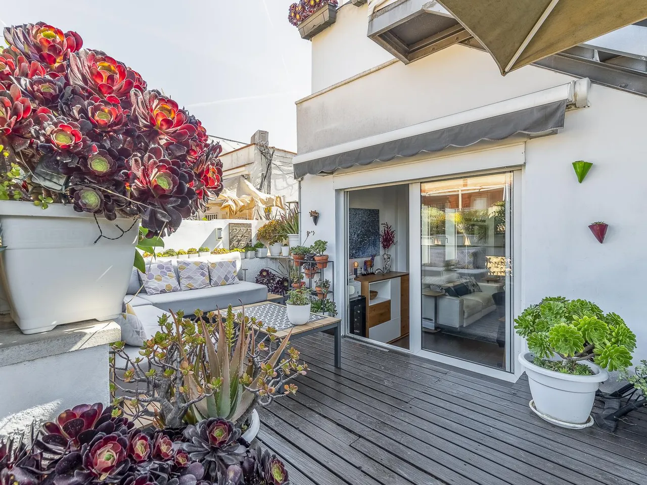 living - 43m² penthouse with 58m² terrace for sale in Poble Sec - gallery - 2