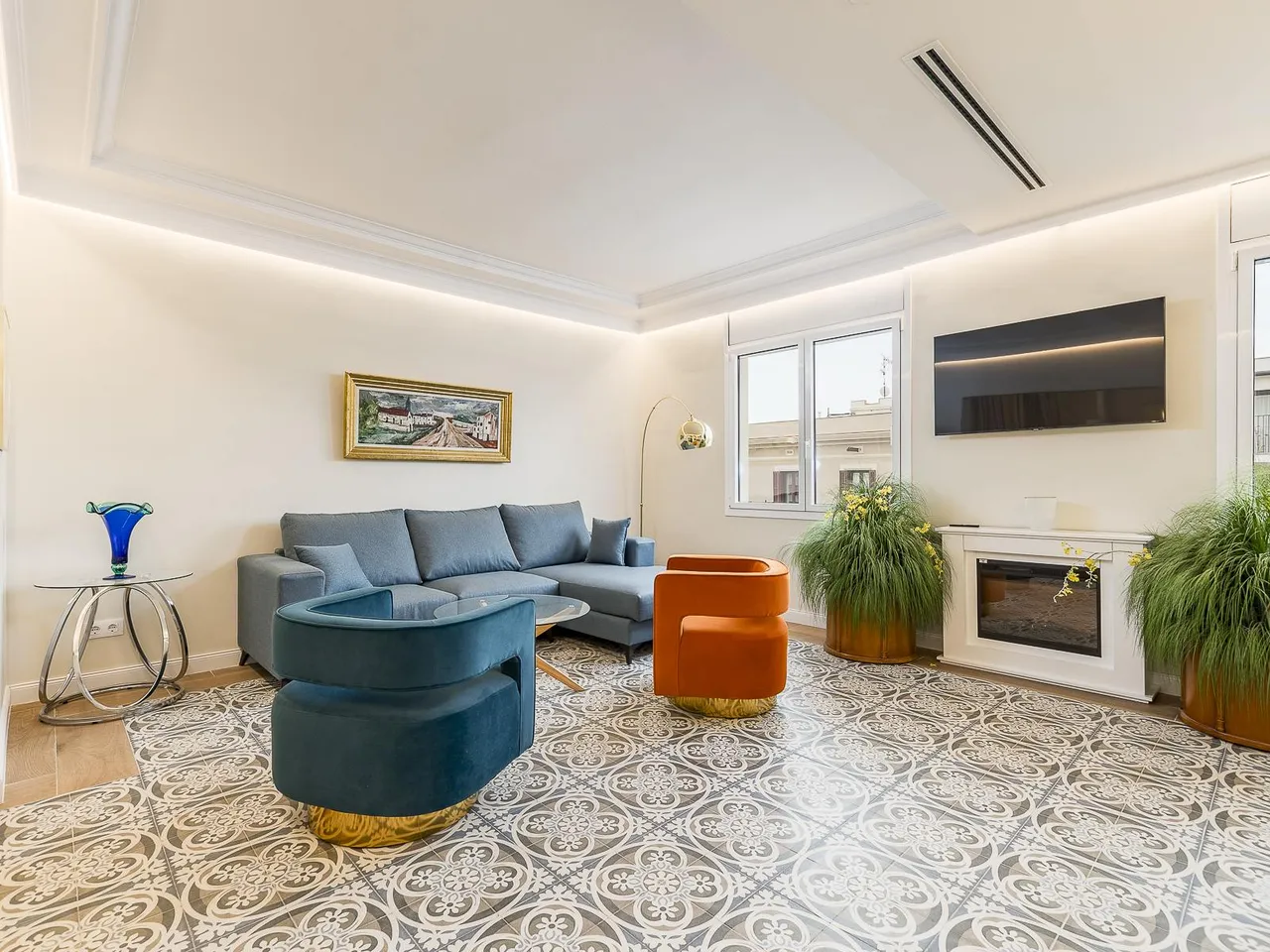 living - 162m² apartment for sale in Eixample Right, Barcelona - gallery - 4