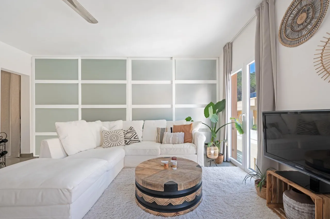 living - Ático de 196m² con 96m² terraza en venta en Andratx - gallery - 3