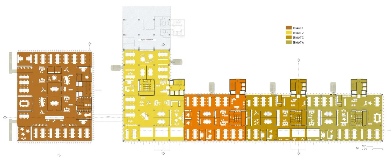 office - Assago Milanofiori – Palazzo M/N - Uffici - Dils - Planimetria - 5