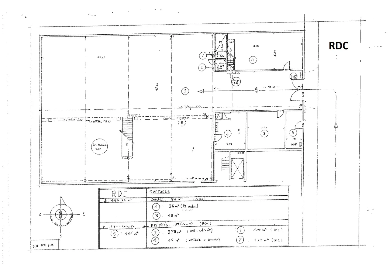 logistics - Light Industrial Premises / Offices For Sale - Verdiepingsplan - 1