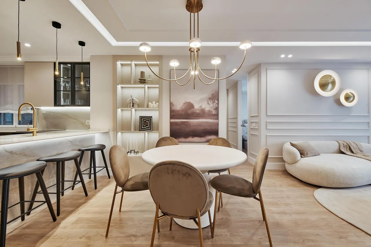 living - 142m² apartment for sale in Castellana, Madrid - gallery - 8