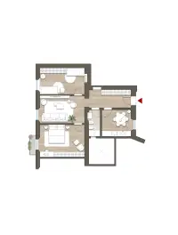 living - Caiazzo 2 - Living - Dils - Floor Plan thumbnail - 1
