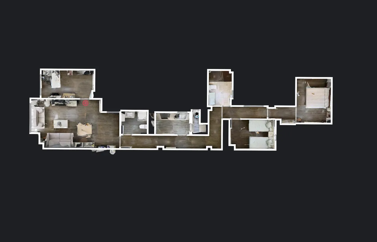 living - 144m² apartment for sale in El Pla del Real, Valencia - Floor Plan - 1