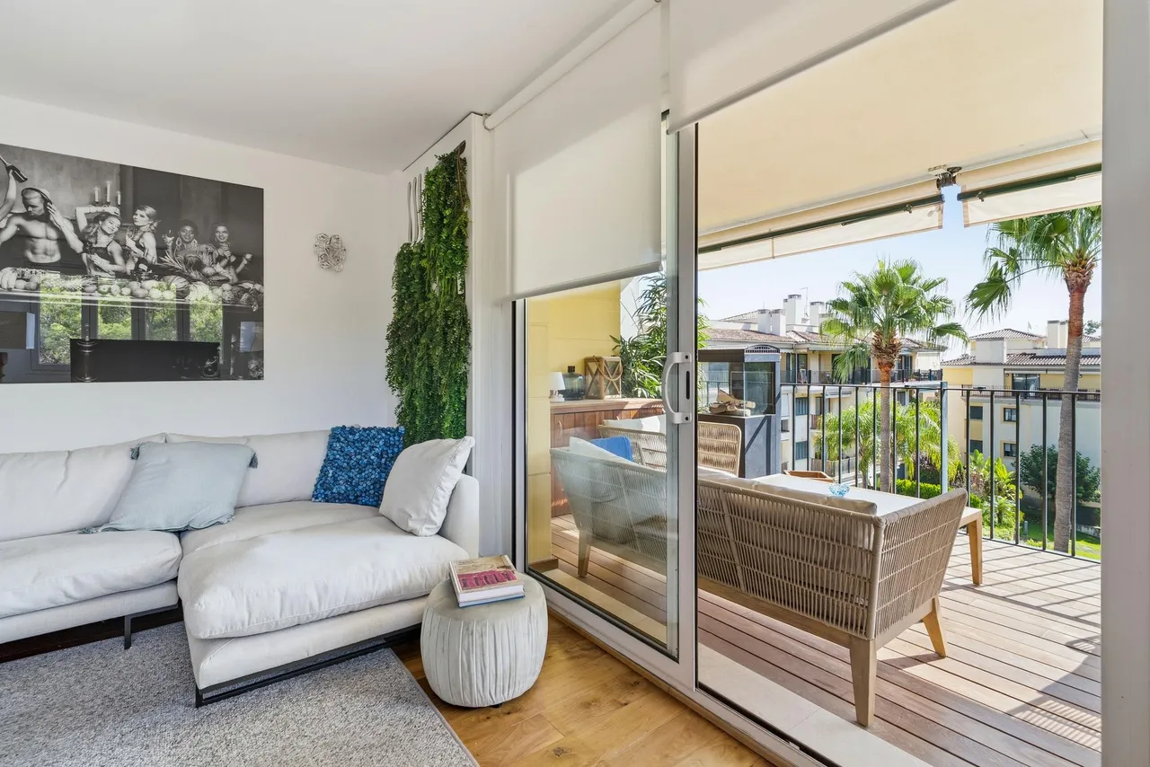 living - Ático de 159m² con 70m² terraza en venta en Palma de Mallorca - gallery - 4
