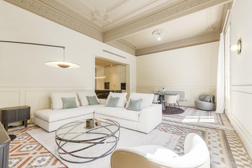 living - 204m² apartment with 9m² terrace for sale in Eixample Right - featured