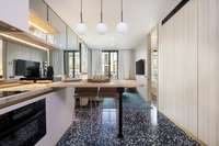 living - 45m² apartment for rent in Eixample Right, Barcelona - gallery thumbnail - 2