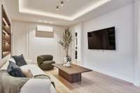 living - Piso de 154m² en venta en Almagro, Madrid - gallery thumbnail - 4